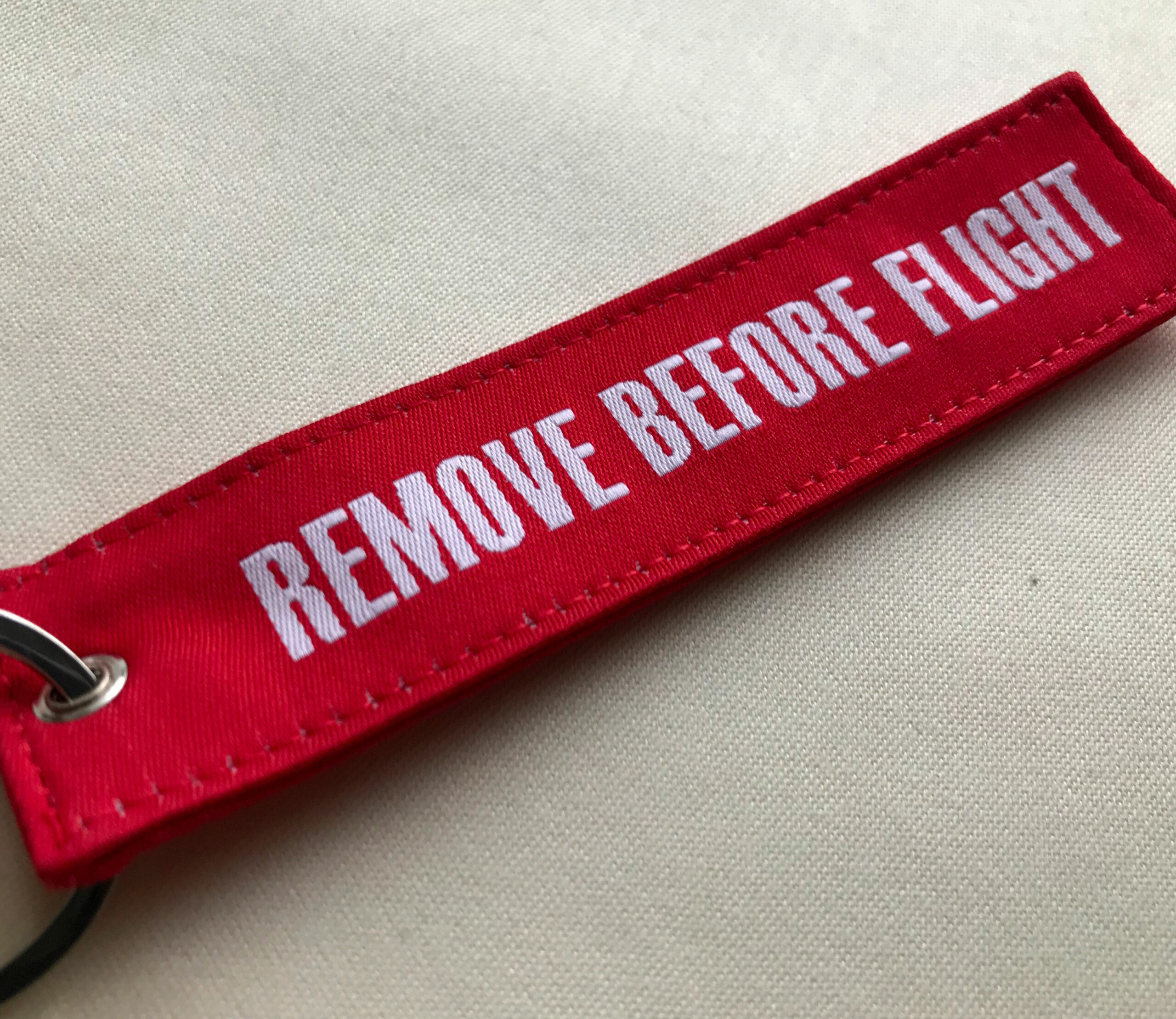 remove before flight
